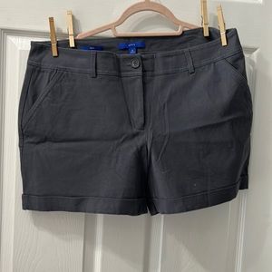 Apt 9 Torie Shorts- dark grey